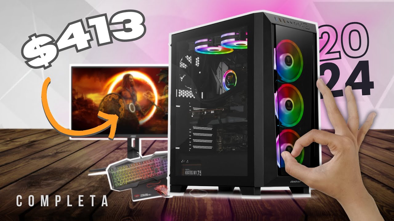 C&oacute;mo Armar una PC Gamer COMPLETA Con Tarjeta Gr&aacute;fica - por Menos de $500