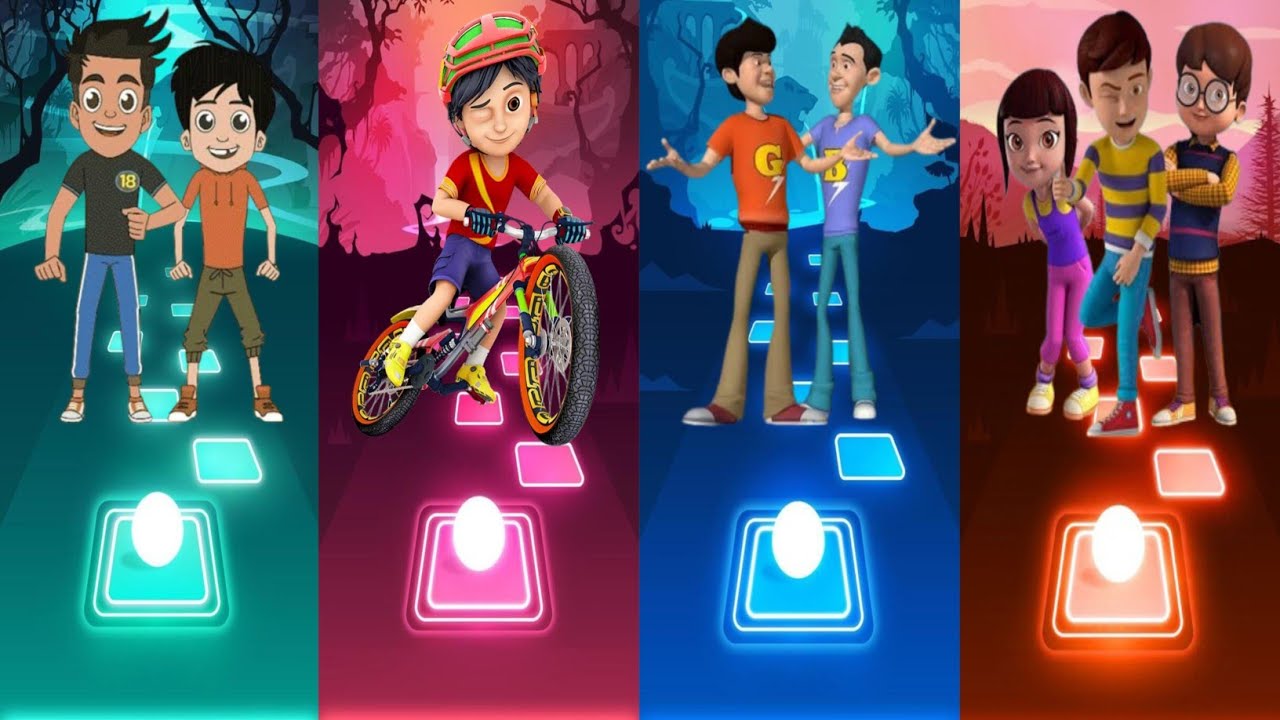 Chikoo and Bunty Vs Shiva Vs Gattu Battu Vs Rudra (New Video) - Tiles Hop EDM Rush