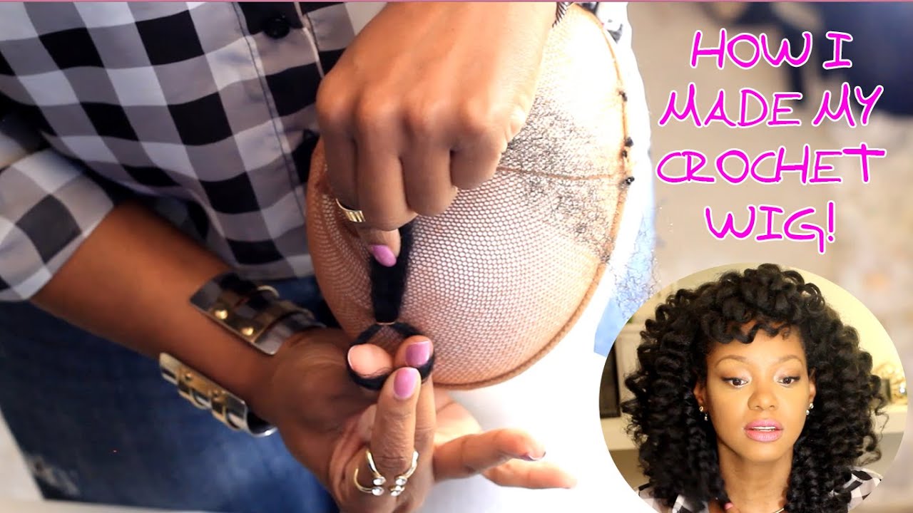 Crochet Wig How to Tutorial Basics:  How I Made My Crochet Wig | BorderHammer