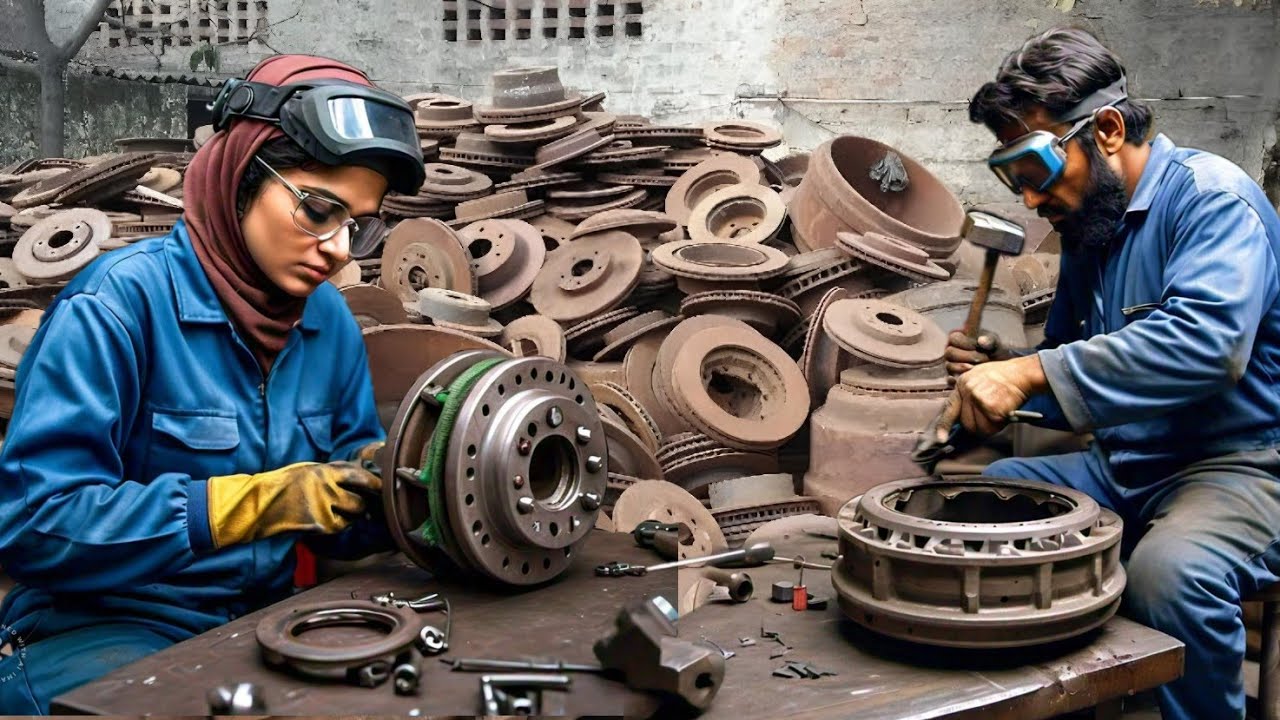 Automotive Brake Drums Manufacturing//Complete Automotive Brake Drums Manufacturing live video