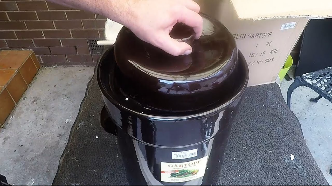 20lt Fermentation Pot unboxing