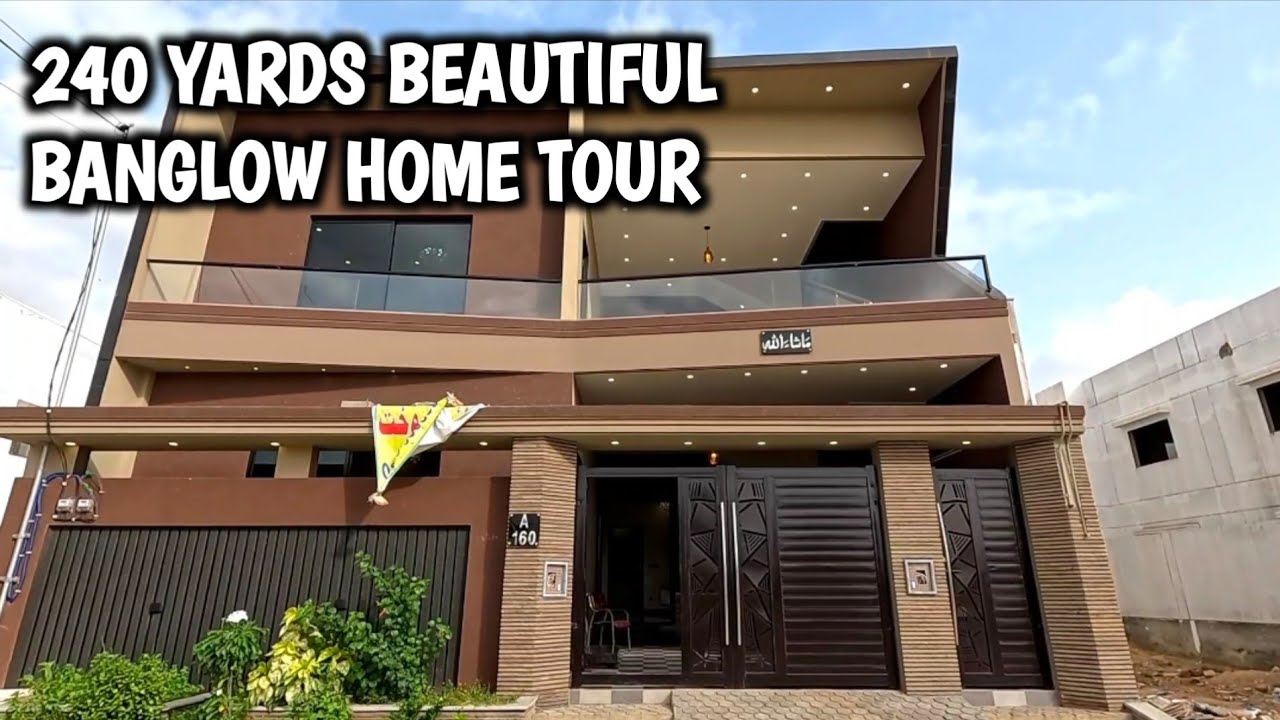 House Design of 240 yards Banglow | Beautiful House tour