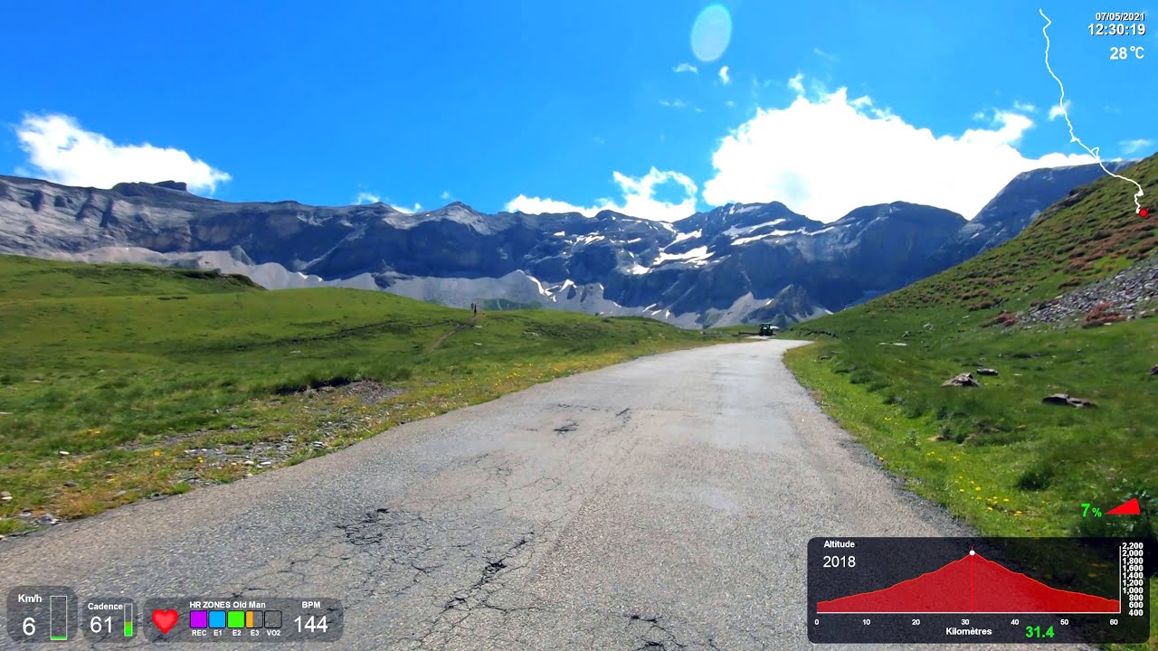Cirque de Troumouse depuis Luz-Saint-Sauveur 05.07.2021 (2.7k 60fps)