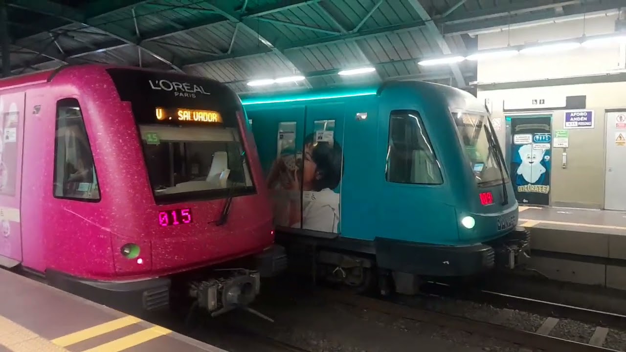 Recuerdos de un viaje en la Linea 1 del Metro de Lima. Nuestro principal medio de transporte masivo.