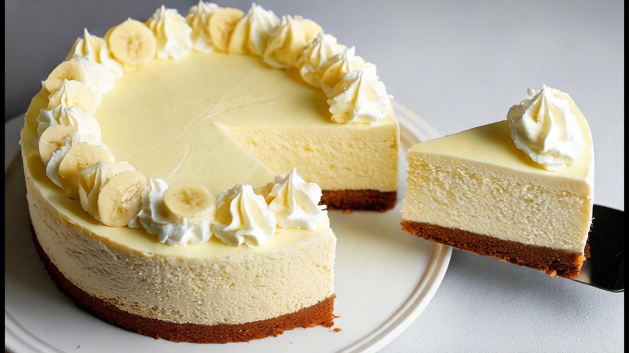 Bananenmousse in nur 5 Minuten! Das beste Dessert, das ich je gegessen habe! Minimum Zutaten!