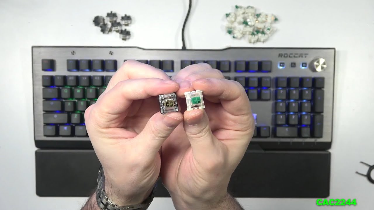 Roccat Vulcan 120 Aimo teardown and switch replacement