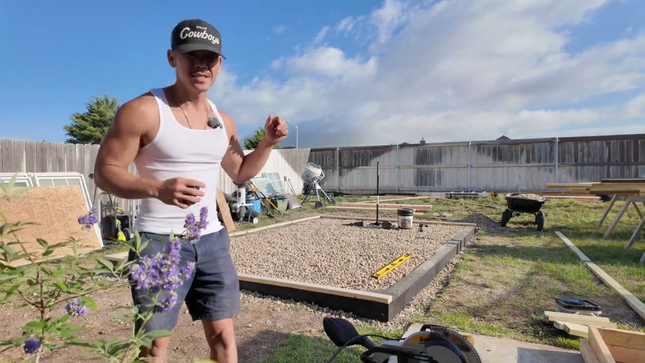 2024 Our Dream Greenhouse Build: Wooden Foundation Footing Part 1