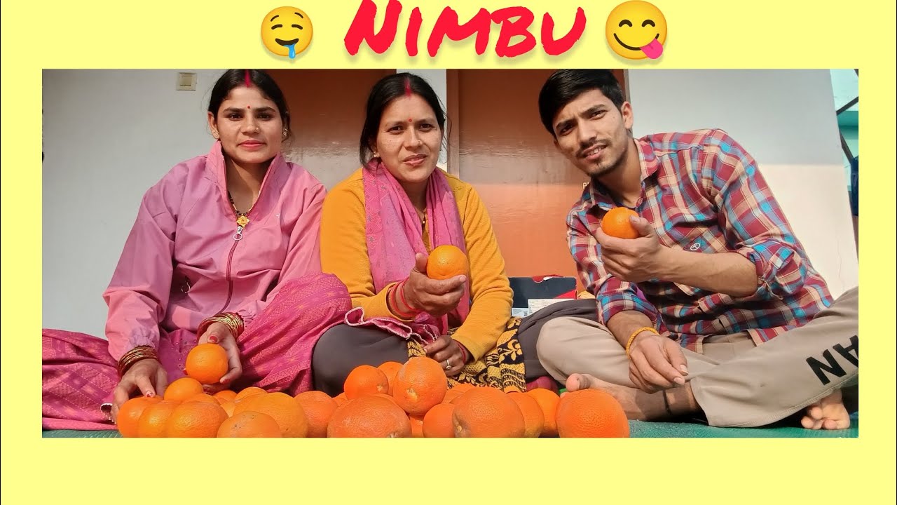 Aaj humne nimbhu ka ras nikala 🤤