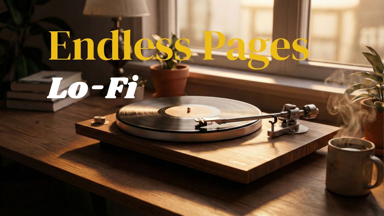Lo-Fi Ambient for focus | Endless Pages | (04:15)