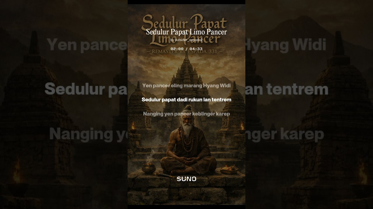 Sedulur Papat Limo Pancer || Remaster