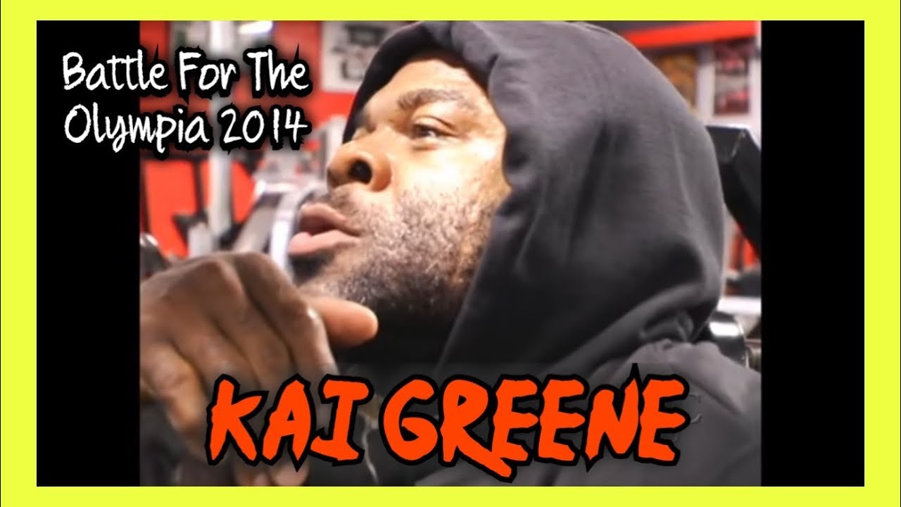 KAI GREENE - PUMP UP WORKOUT - Battle For The Olympia 2014