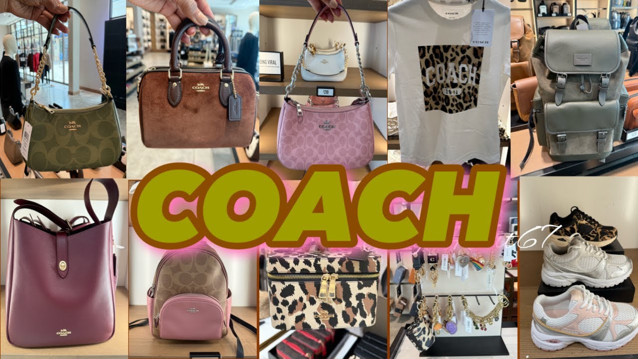 COACH OUTLET 🍁NEW FALL COLLECTION #handbags #shoes #wallets #backpack @ angiehart67