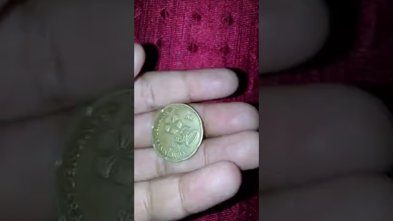 Malaysia 50 sen coin