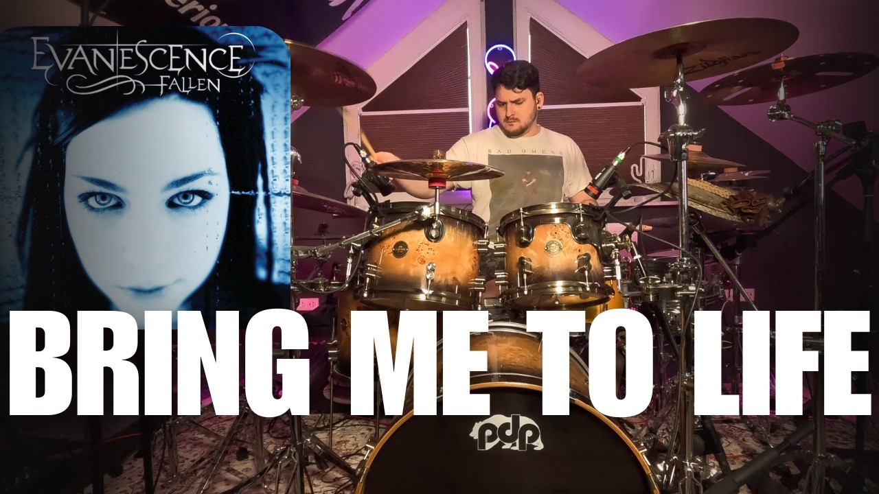 Evanescence – Bring Me To Life Drum Cover 🥁