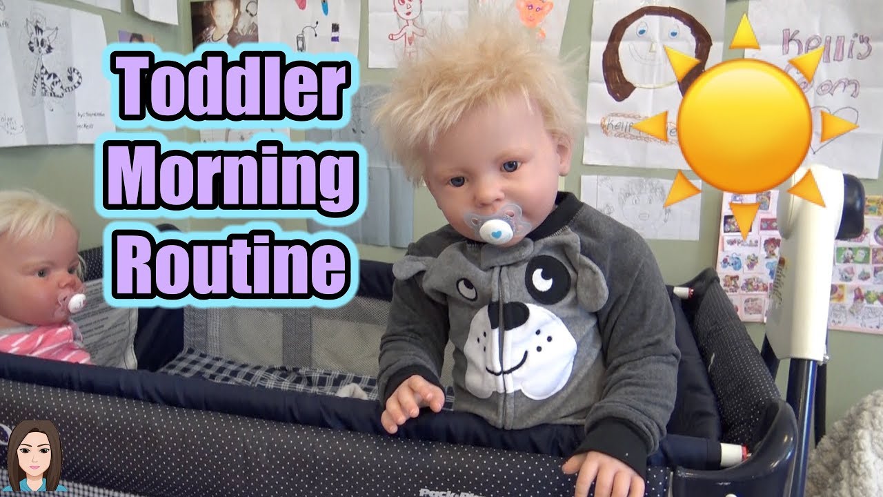 Reborn Toddler Twins Morning Routine | Kelli Maple