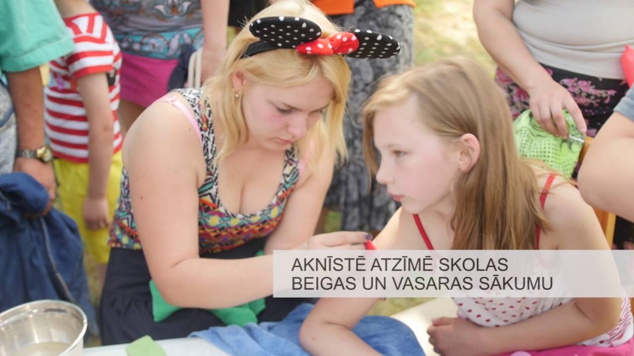 Skolēnu vasaras brīvlaika iestāšanos Aknīstē svin īpaši