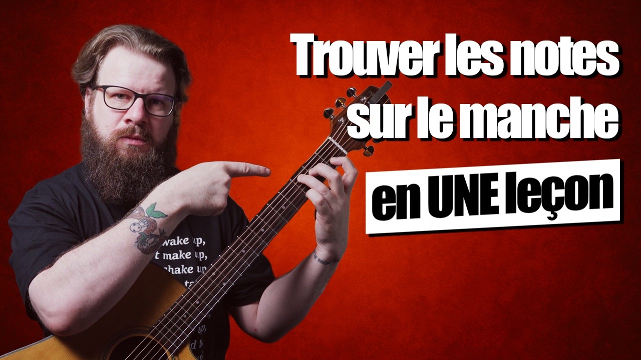 La MEILLEURE méthode pour apprendre les notes sur le manche