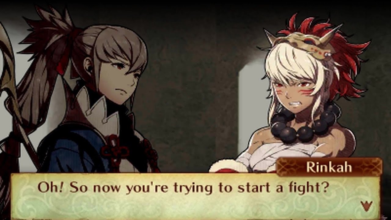 Fire Emblem Fates: Birthright - Rinkah & Takumi Support Conversations