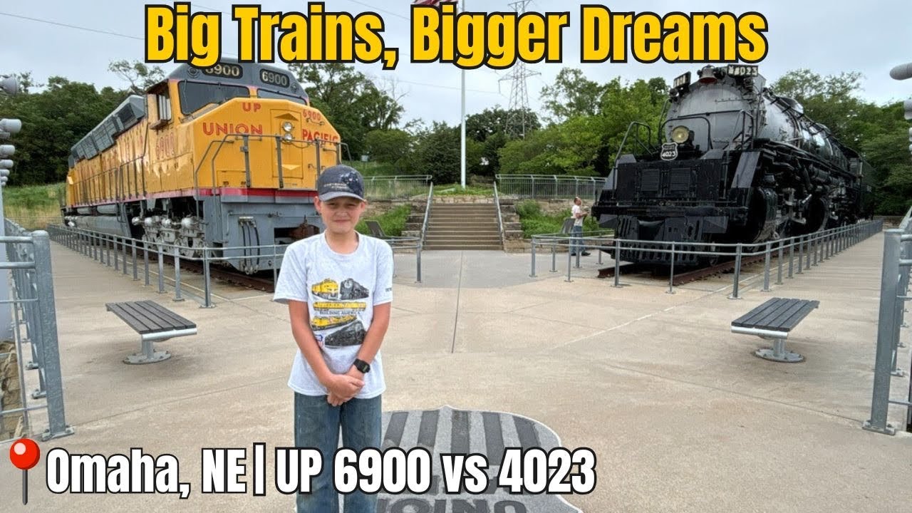 UP 6900 vs Big Boy 4023 | Big Trains, Bigger Dreams in Omaha