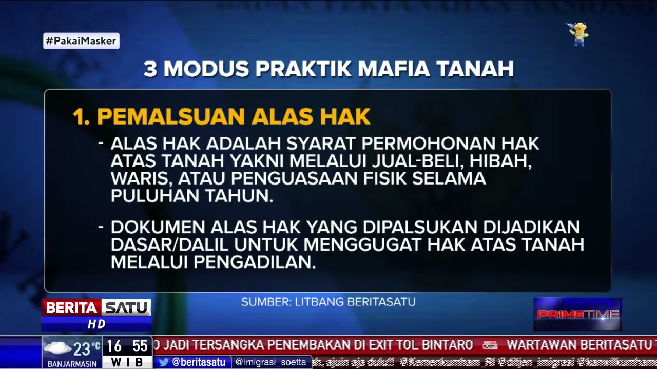 3 Modus Praktik Mafia Tanah, Apa Saja?