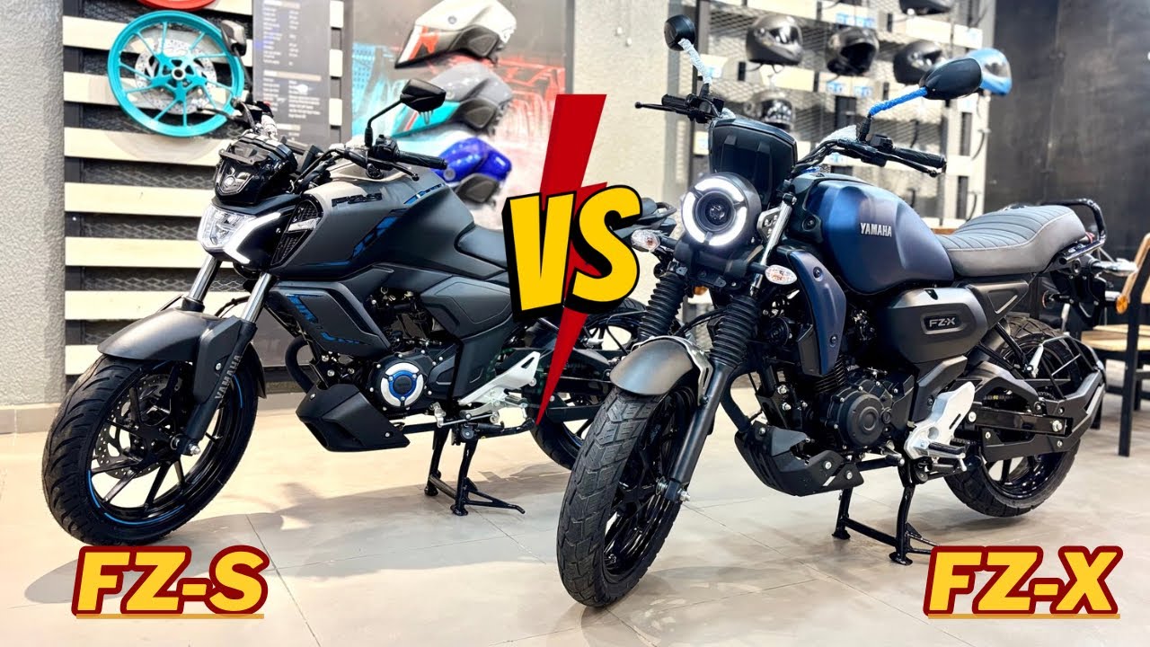 Yamaha FZ-S vs FZ-X detailed comparison🔥l price | mileage | GST 2.0