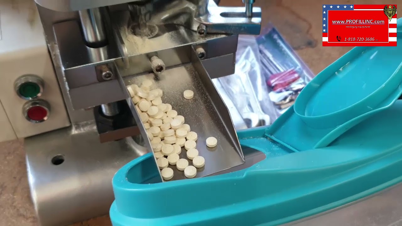 Pill Press Machine (Making Tablets)