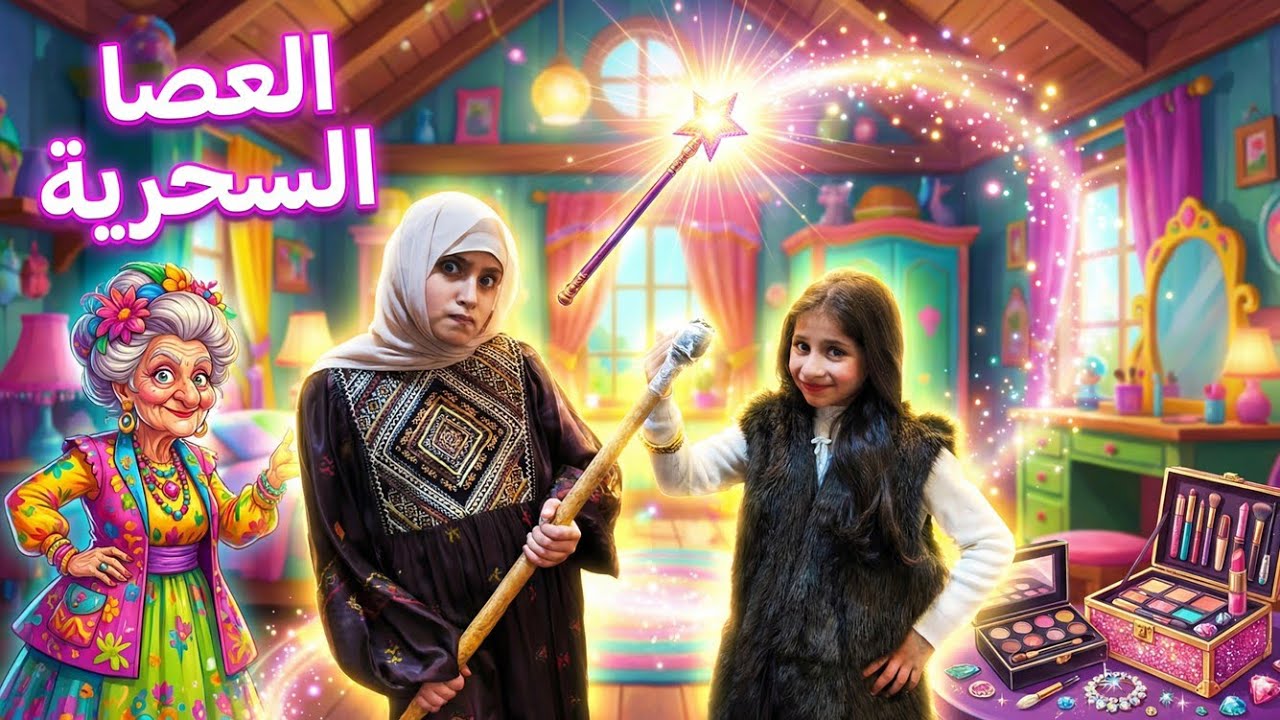 العصا السحرية حققت أمنيات اليانا والين 🤔 الأمنية الأخيرة كانت صدمه 😱