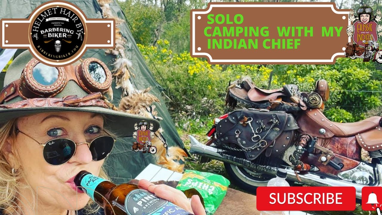 Ep 217: Wild Camping on my Indian Chief!  and new Teepee tent!