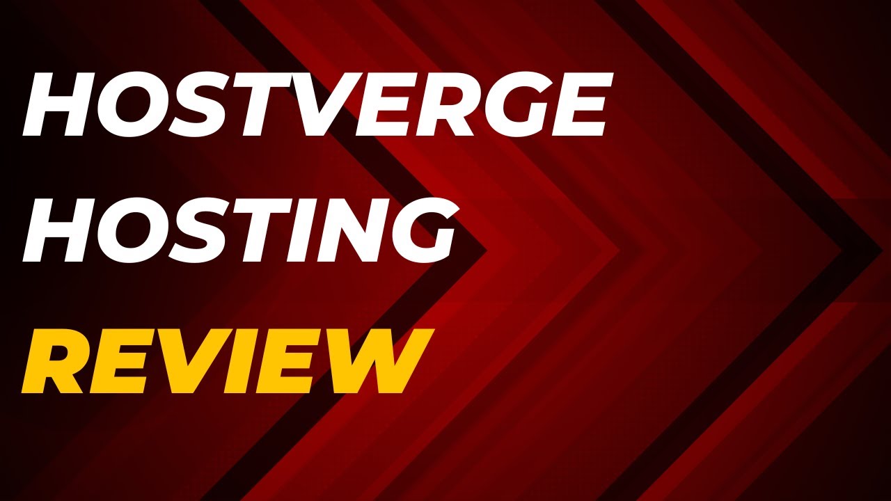 Hostverge Hosting Review - Unlimited, Ultra-Fast, and Eco-Friendly Cloud Hosting Solution