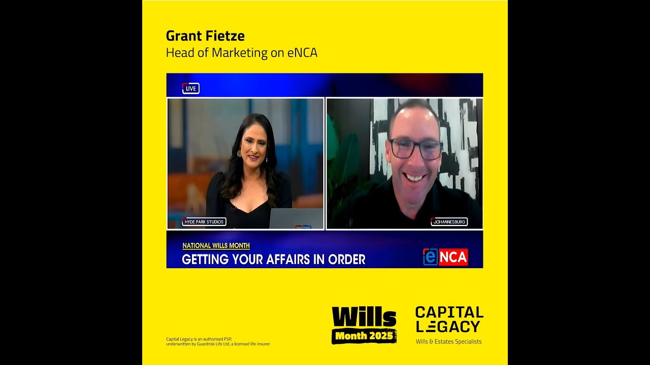Grant Fietze joins the eNCA team to discuss Wills Month