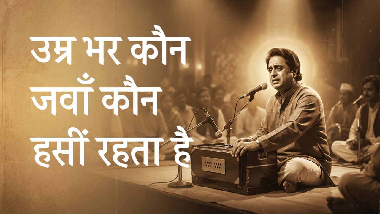 उम्र भर कौन जवाँ कौन हसीं रहता है | 