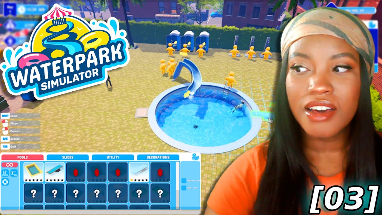 Adding More Life to Our Waterpark! | | Water Park Simulator [3]