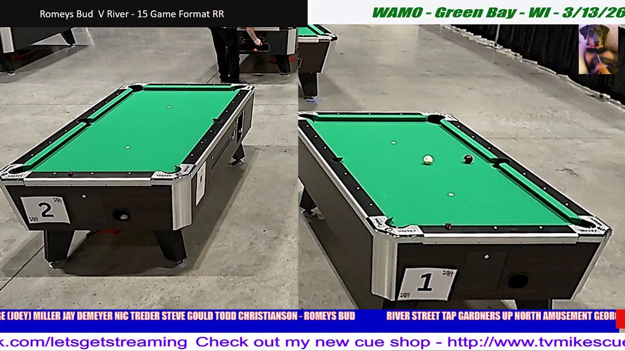 WAMO - Teams Round Robin - Romeys Bud V Carbliss - Green Bay Wi - 3/13/26