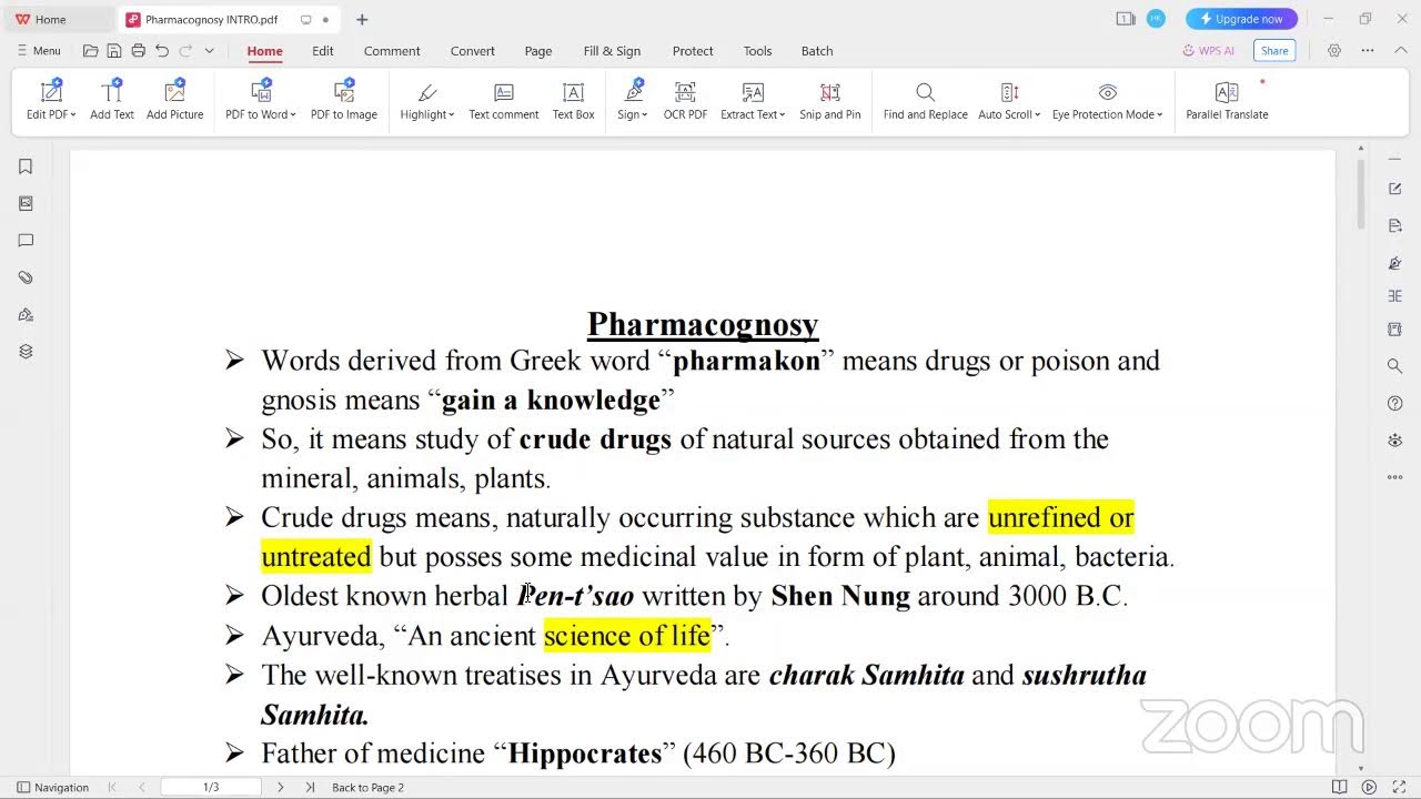 Introduction to Pharmacognosy | Pharmacognosy | Pharmacy License Exam Preparation in Nepal