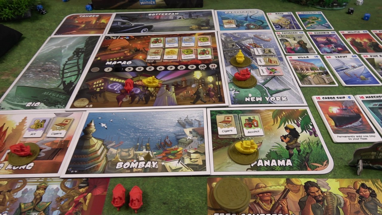 Jeu - Cargo Noir - Exemple de partie