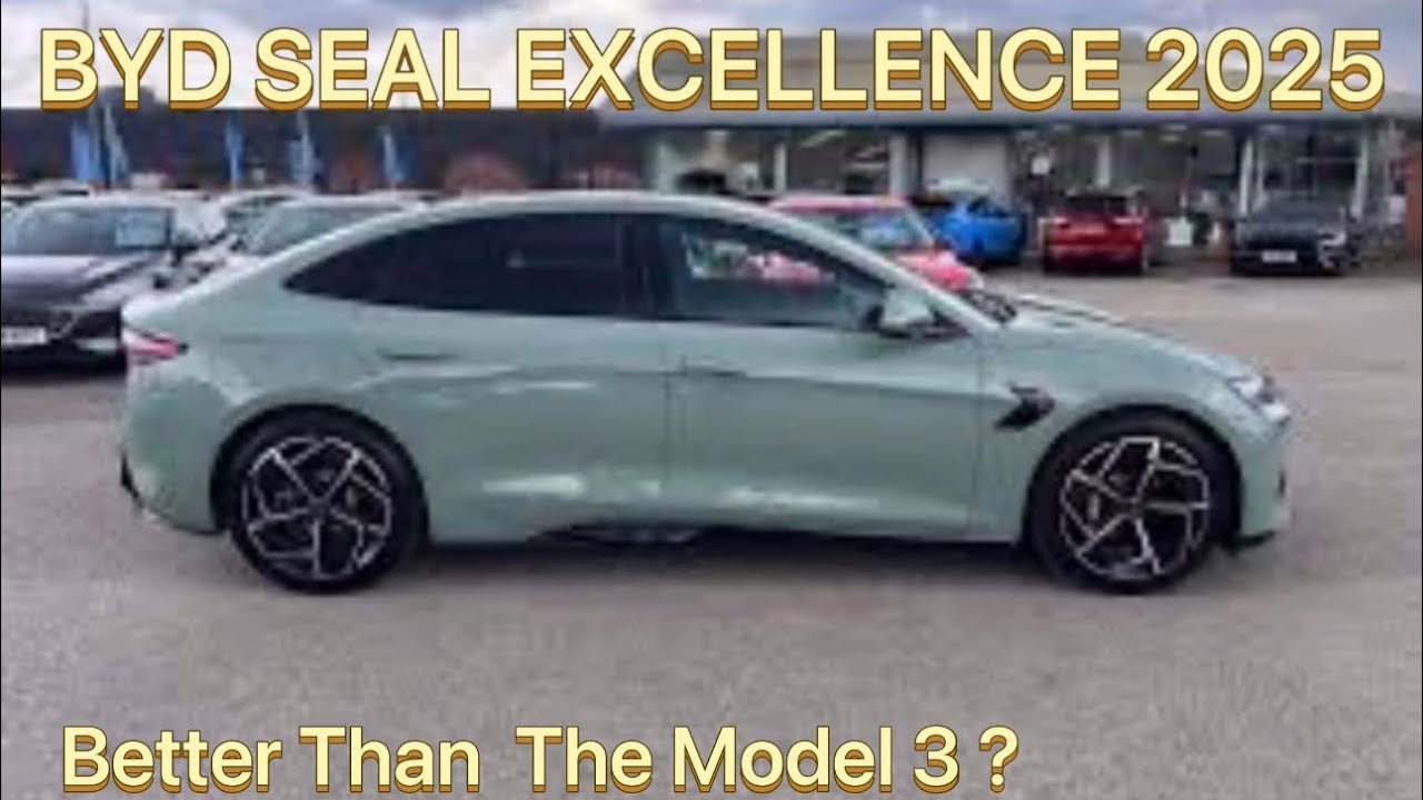 ОБЗОР BYD SEAL EXCELLENCE — ЛУЧШЕ ЛИ ЭТО, ЧЕМ TESLA MODEL 3? #byd #tesla