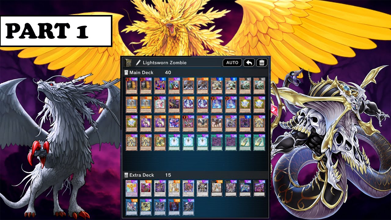 [PART 1] LIGHTSWORN ZOMBIE DECK 2025! NIGHTMARE RISING FROM BELOW! on Yu-Gi-Oh! Master Duel