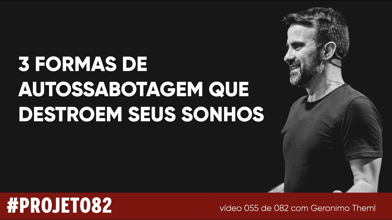 AUTOSSABOTAGEM: 3 formas que muita gente se sabota e nem percebe.
