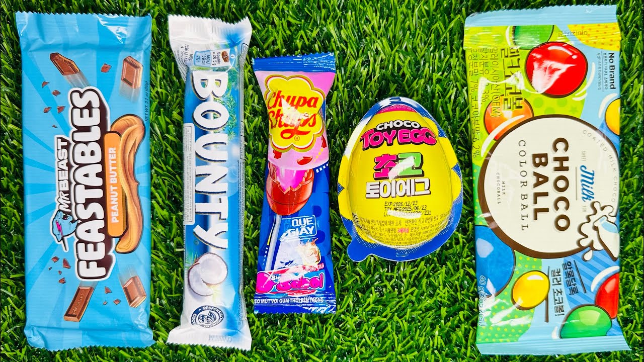 Relaxing ASMR Candy & Chocolate Sounds 🍫 | No Talking | Satisfying Eating