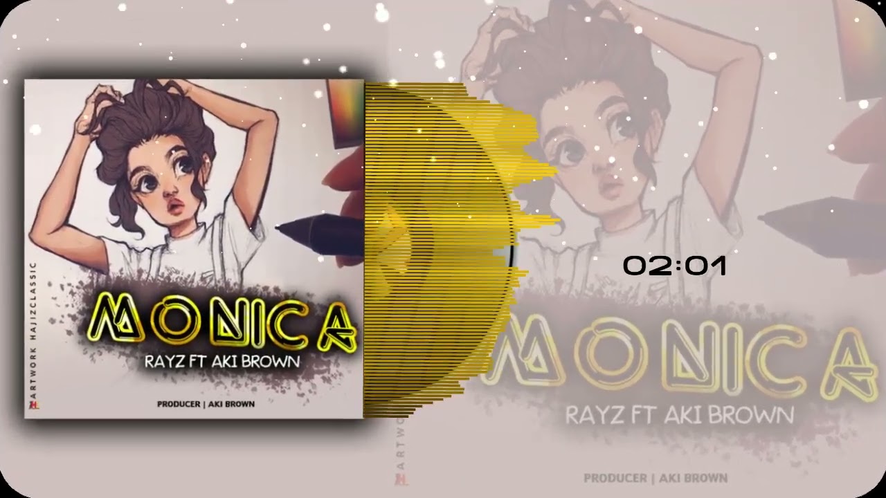 Rayz Ft Aki Brown-Monica (Official Audio music)