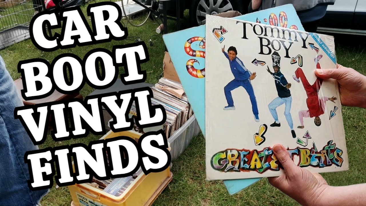 Hip Hop Record Collection found at the Car Boot Sale 