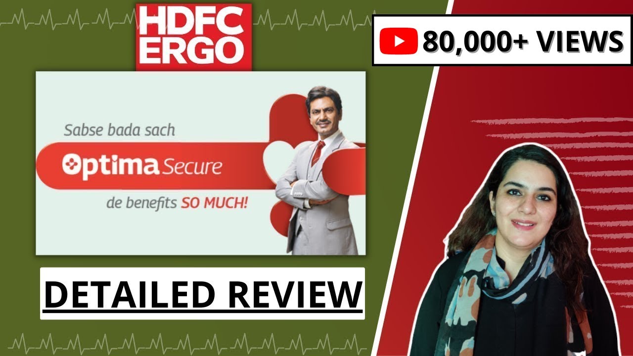 HDFC ERGO Optima Secure Details * 4X Cover with No Additional Cost * NEWLY LAUNCHED HEALTH INSURANCE