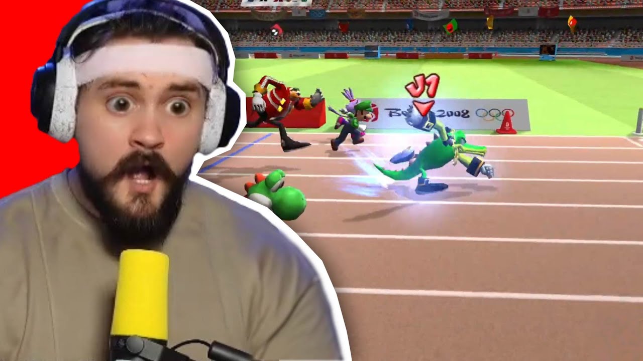MARIO & SONIC aux Jeux Olympiques MAIS le TCHAT choisit les PERSO de Paqman !