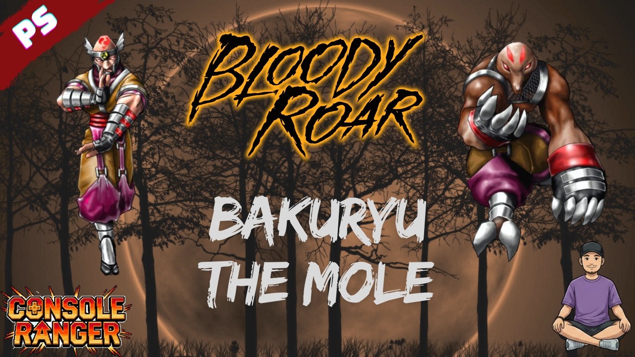 Bloody Roar 1 : Bakuryu - The Mole [Arcade Mode] - [Bloody Roar Project] [No Commentary]