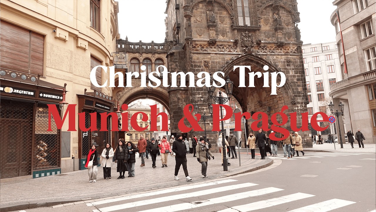 Christmas Markets in Munich & Prague 2025