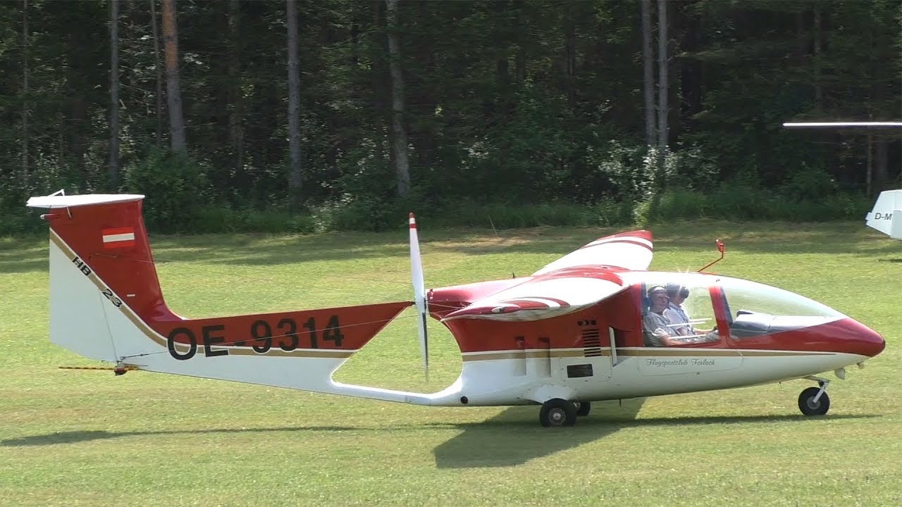 Brditschka HB-23/2400 landing at Airfield Ferlach | OE-9314