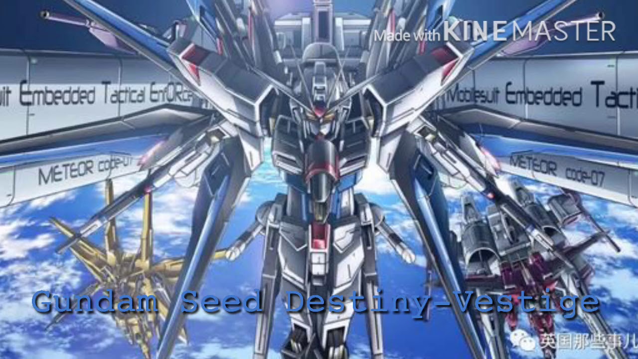 Gundam Seed Destiny OP-Vestige