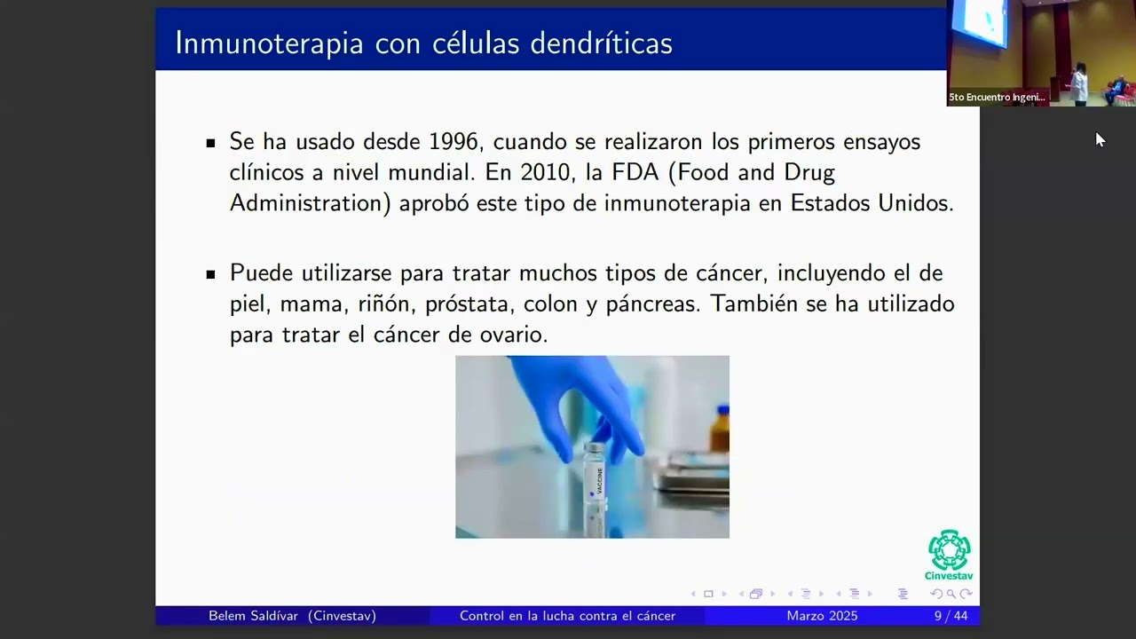 Aplicación de herramientas de control en la lucha contra el cáncer