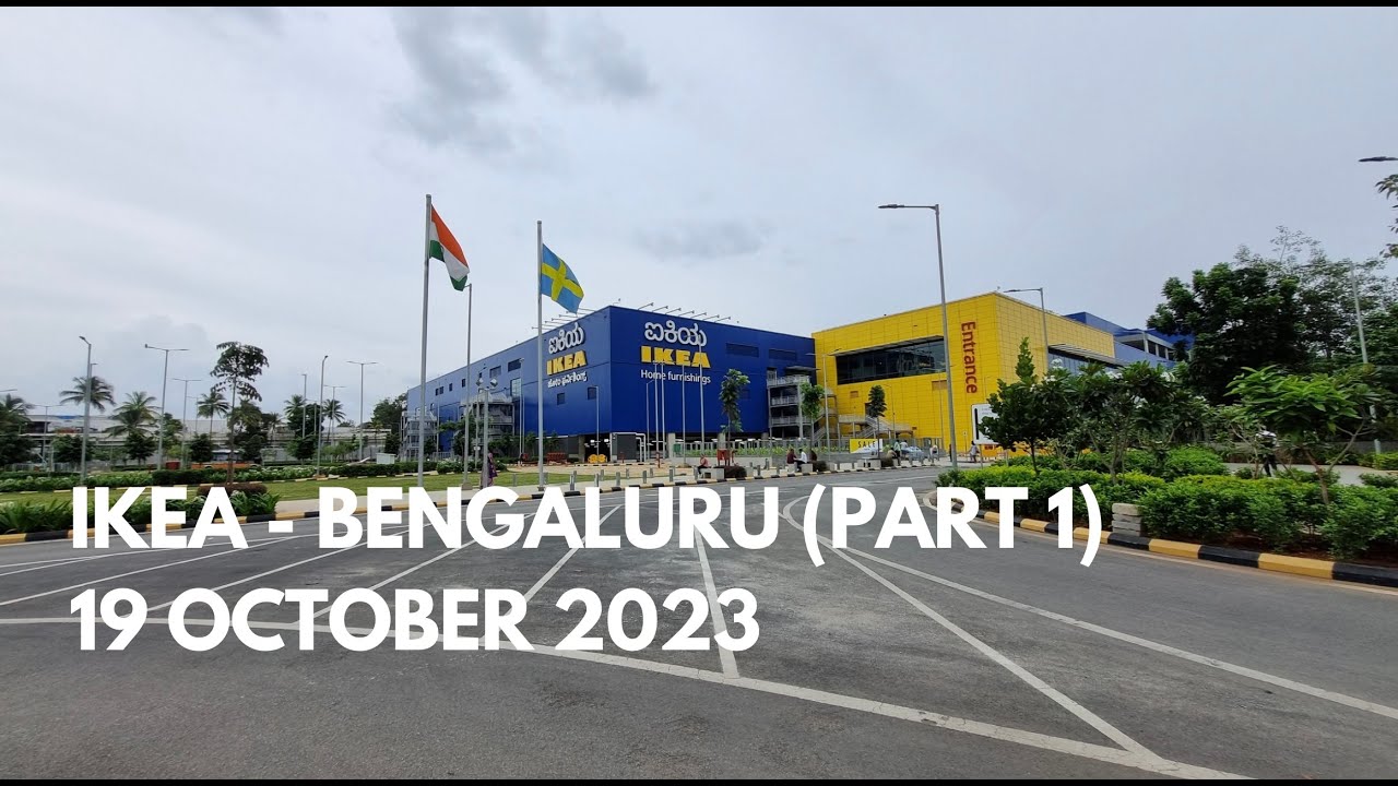 IKEA Bengaluru (Part-1) | 19 October 2023 | India's biggest IKEA store | 4k Walking Tour