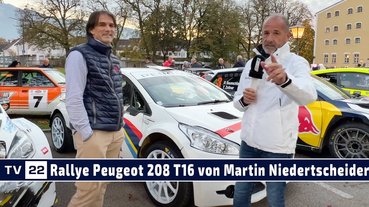 MOTOR TV22: Der Rallye Peugeot 208 T16 von Martin Niedertscheider bei 50 Jahre quer - Sepp Haider